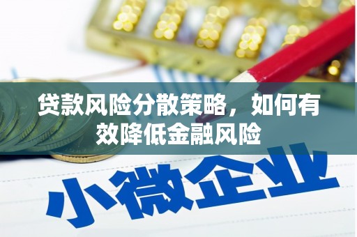 白云贷款风险分散策略，如何有效降低金融风险