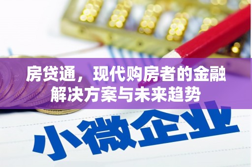 白云房贷通，现代购房者的金融解决方案与未来趋势
