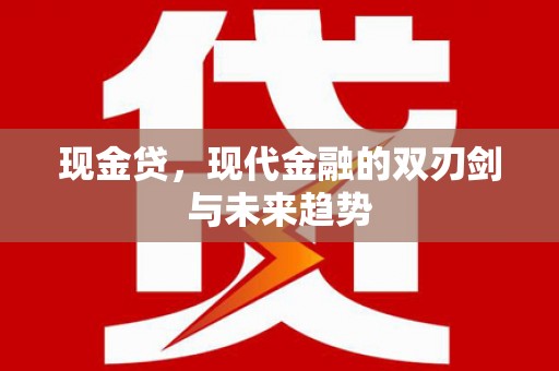 白云现金贷，现代金融的双刃剑与未来趋势