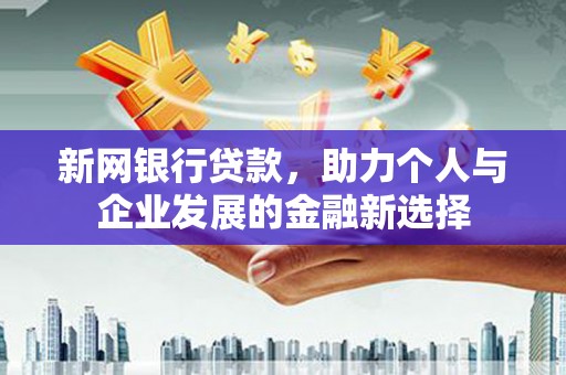 白云新网银行贷款，助力个人与企业发展的金融新选择