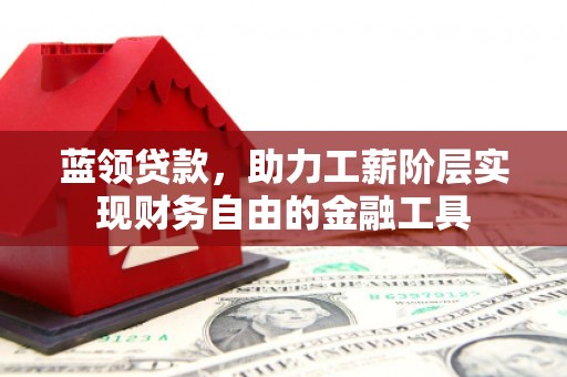 白云蓝领贷款，助力工薪阶层实现财务自由的金融工具